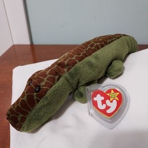 Ty Beanie Babies Ally The Alligator